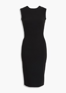 Victoria Beckham - Cutout crepe dress - Black - UK 6