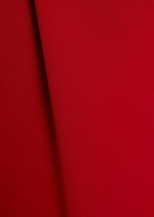 Victoria Beckham - Cutout crepe midi dress - Red - UK 12