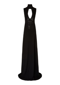 Victoria Beckham - Cutout-Detailed Maxi Dress - Black - S - Moda Operandi