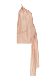 Victoria Beckham - Gathered Cami Top - Light Pink - UK 8 - Moda Operandi