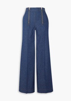 Victoria Beckham - High-rise wide-leg jeans - Blue - 24