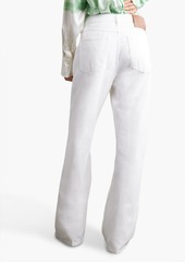 Victoria Beckham - Mia high-rise wide-leg jeans - White - 30