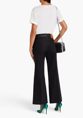 Victoria Beckham - Mid-rise flared jeans - Black - 28