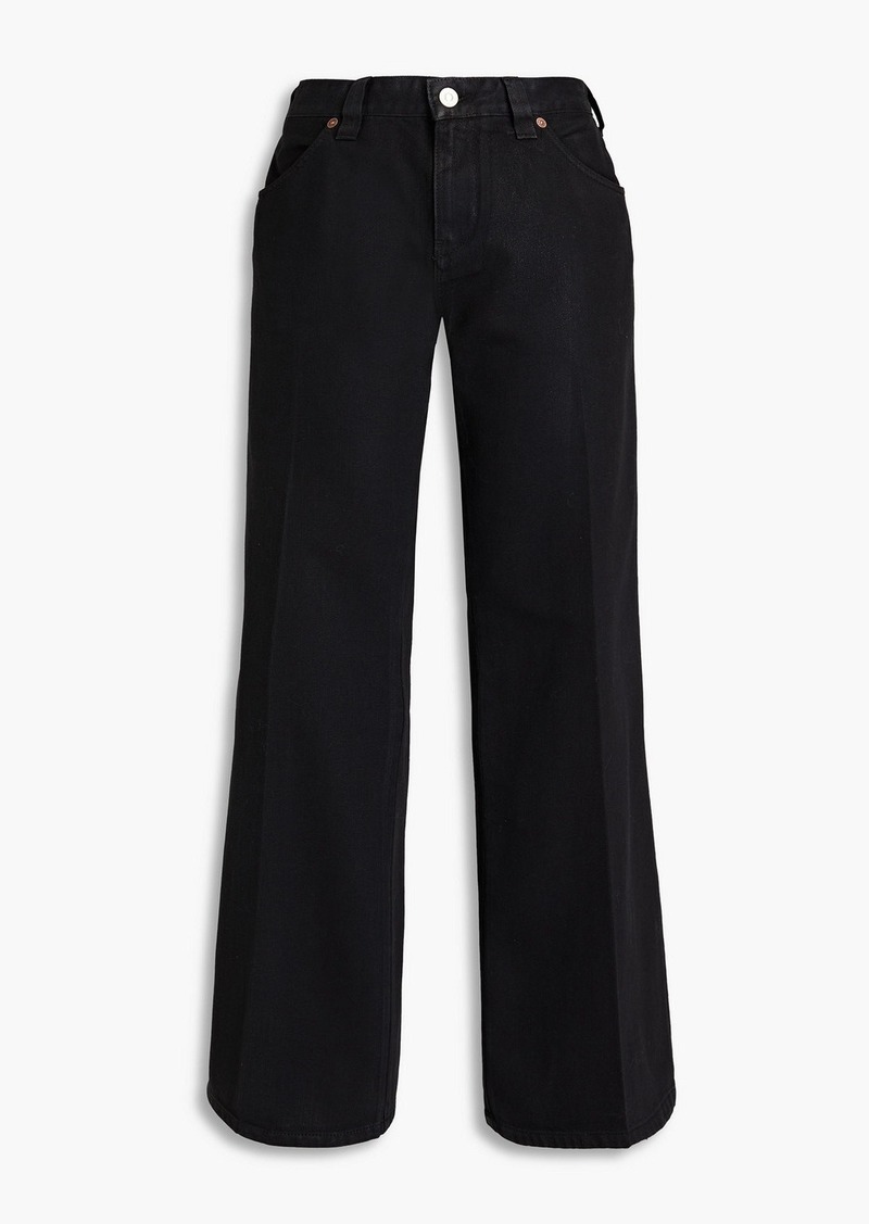 Victoria Beckham - Mid-rise flared jeans - Black - 28