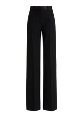 Victoria Beckham - Pleated Straight-Leg Pants - Black - UK 12 - Moda Operandi