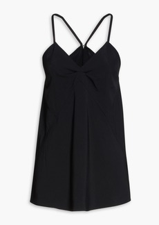 Victoria Beckham - Pleated twill camisole - Black - UK 10