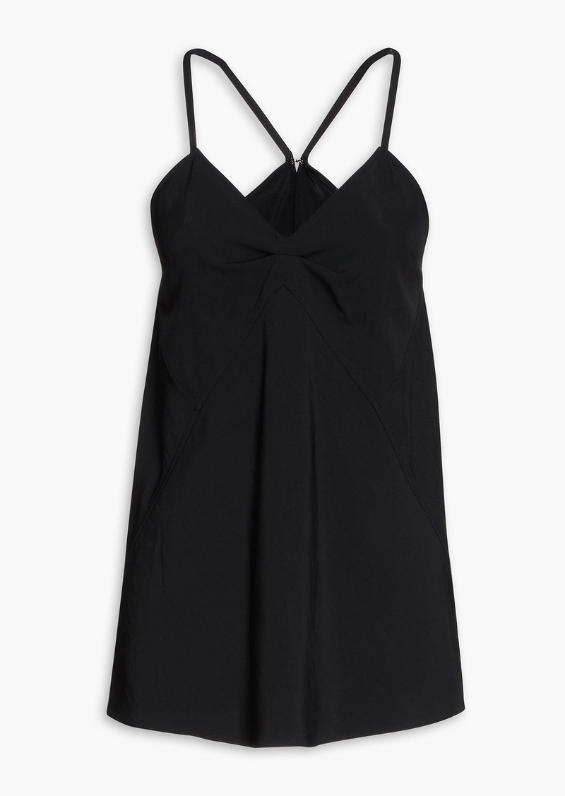 Victoria Beckham - Pleated twill camisole - Black - UK 4