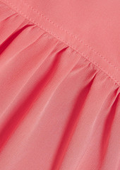 Victoria Beckham - Silk crepe de chine blouse - Pink - UK 6