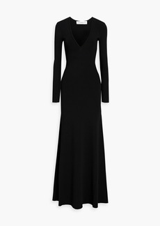 Victoria Beckham - Stretch-knit gown - Black - UK 18