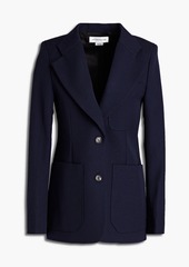Victoria Beckham - Wool-twill blazer - Blue - UK 10