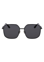 Victoria Beckham 58mm Square Sunglasses