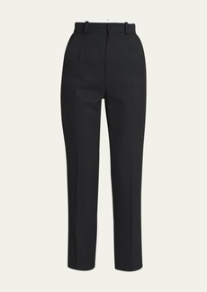 Victoria Beckham Cropped Kick-Flare Trousers