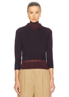 Victoria Beckham Double Layer Sweater