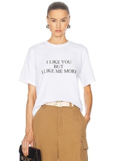 Victoria Beckham I Like You But I Like Me More Tee