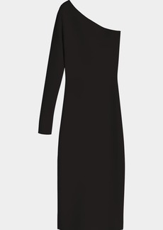 Victoria Beckham VB Body One-Shoulder Midi Dress