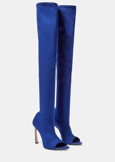 Victoria Beckham Peep Toe over-the-knee boots