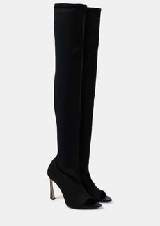 Victoria Beckham Peep Toe over-the-knee boots