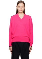 Victoria Beckham Pink Oversized Sweater