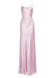 Victoria Beckham Satin Camisole Gown