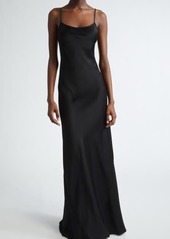 Victoria Beckham Satin Camisole Gown