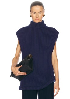 Victoria Beckham Sleeveless High Neck Sweater