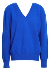 Victoria Beckham Woman Brushed-wool Sweater Bright Blue