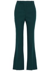 Victoria Beckham Woman Wool-twill Bootcut Pants Dark Green