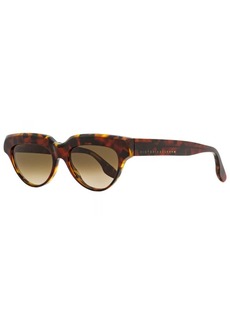 Victoria Beckham Women's Cateye Sunglasses VB602S 616 Red Amber Tortoise 53mm