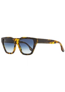 Victoria Beckham Women's Modified Rectangle Sunglasses VB145S 210 Brown Tortoise 55mm