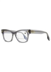 Victoria Beckham Women's Rectangular Eyeglasses VB2634 037 Transparent Gray 51mm