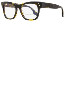 Victoria Beckham Women's Rectangular Eyeglasses VB2634 418 Havana Blue 51mm