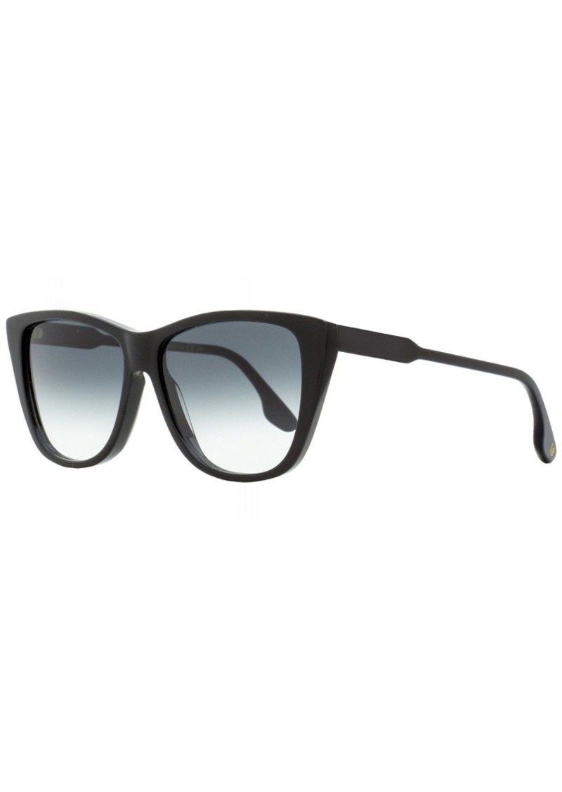 Victoria Beckham Women's Rectangular Sunglasses VB639S 001 Black 57mm