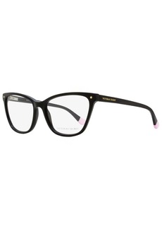 Victoria's Secret Women's Rectangular Eyeglasses VS5040 001 Black 54mm