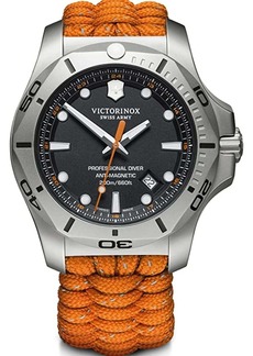 Victorinox Men's INOX Black Dial Watch