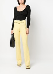 Viktor & Rolf belted flared trousers