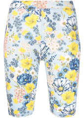 Viktor & Rolf floral-print cycliste pants