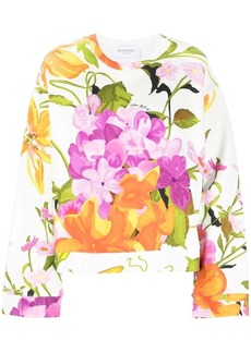 Viktor & Rolf floral print long sleeved T-shirt