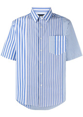 Viktor & Rolf stripe patchwork shirt