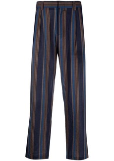 Viktor & Rolf stripe-print straight-leg trousers