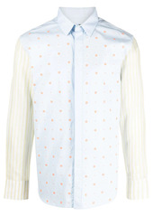 Viktor & Rolf two-tone button-up shirt