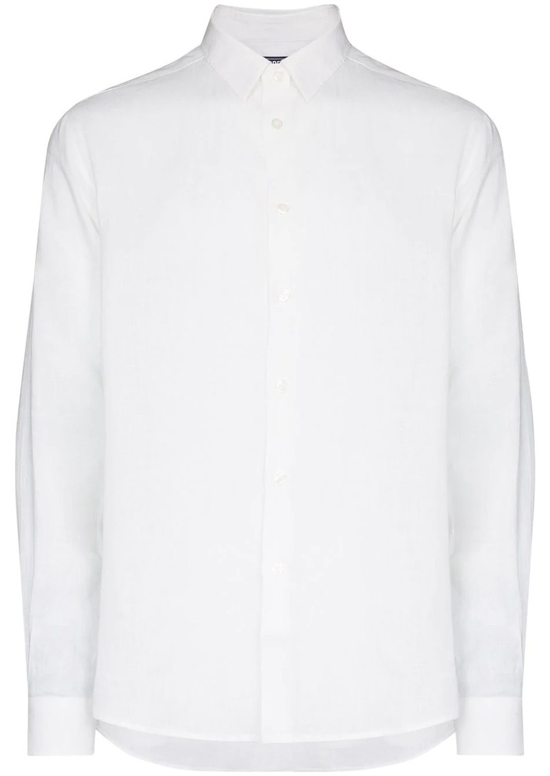 Vilebrequin long-sleeve linen shirt