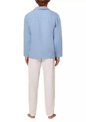 Vilebrequin Comores Linen Long-Sleeve Shirt