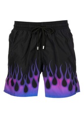 Vilebrequin flame-print swim shorts