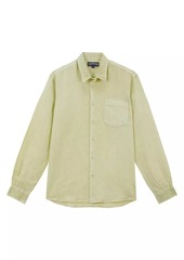 Vilebrequin Linen Button-Up Shirt