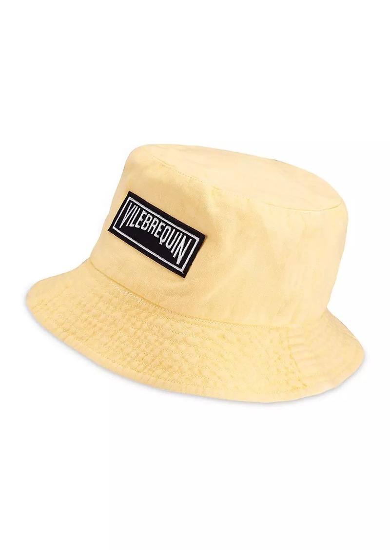 Vilebrequin Linen Logo Bucket Hat