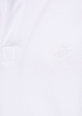 Vilebrequin Logo Embroidery Cotton Piquet Polo