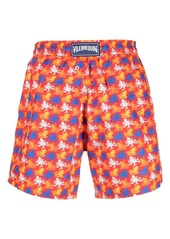 Vilebrequin logo-patch swim shorts