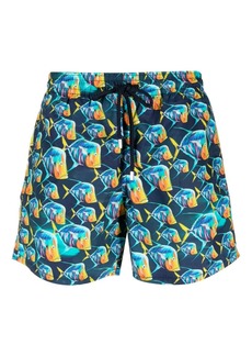 Vilebrequin Moorea fish-print swim shorts