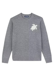 Vilebrequin Rayol Logo Cotton-Blend Crewneck Sweater