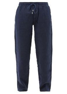 Vilebrequin - Linen Trousers - Mens - Navy